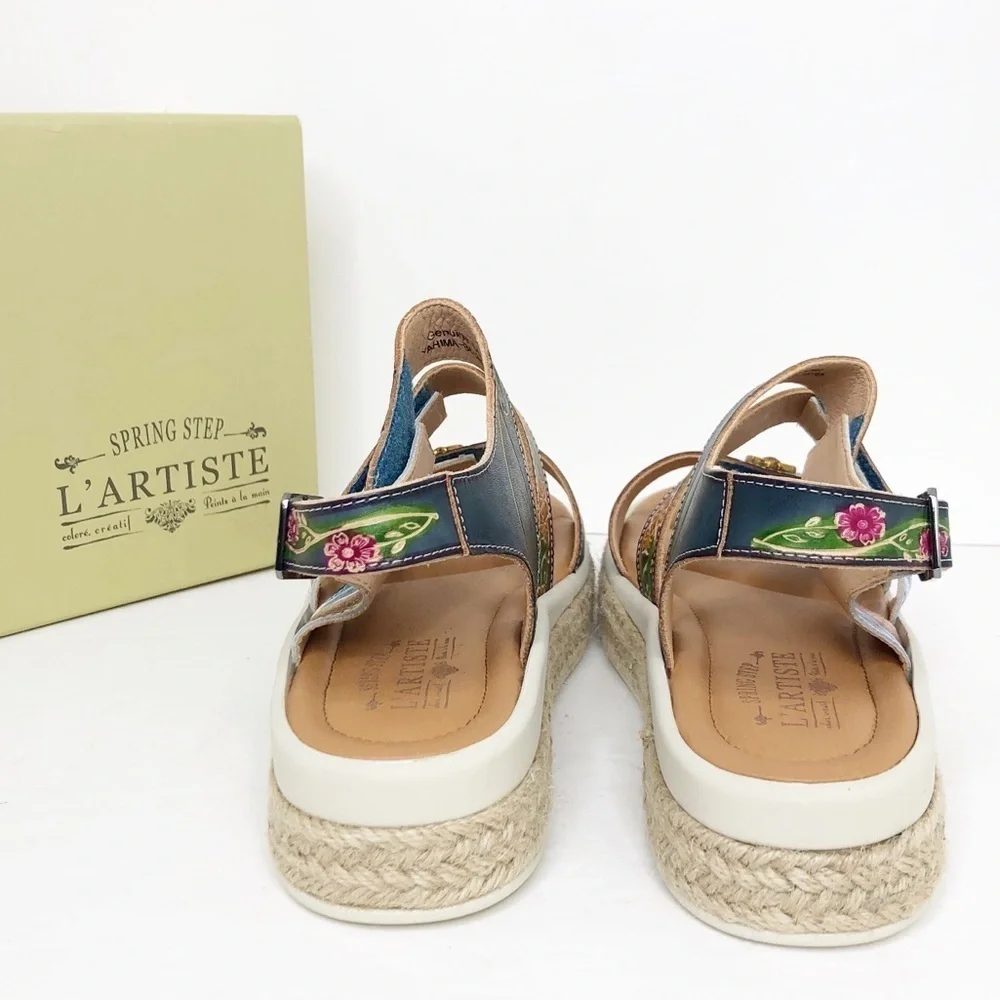 L Artiste Yahima espadrille, Boho platform sandal